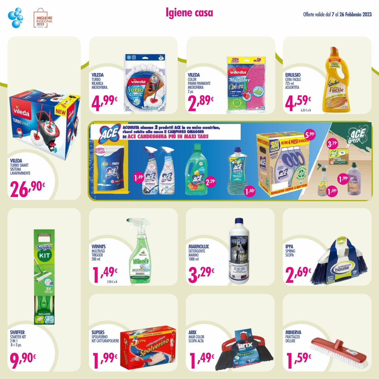 Volantino Acqua e sapone 07.02.2023 - 26.02.2023