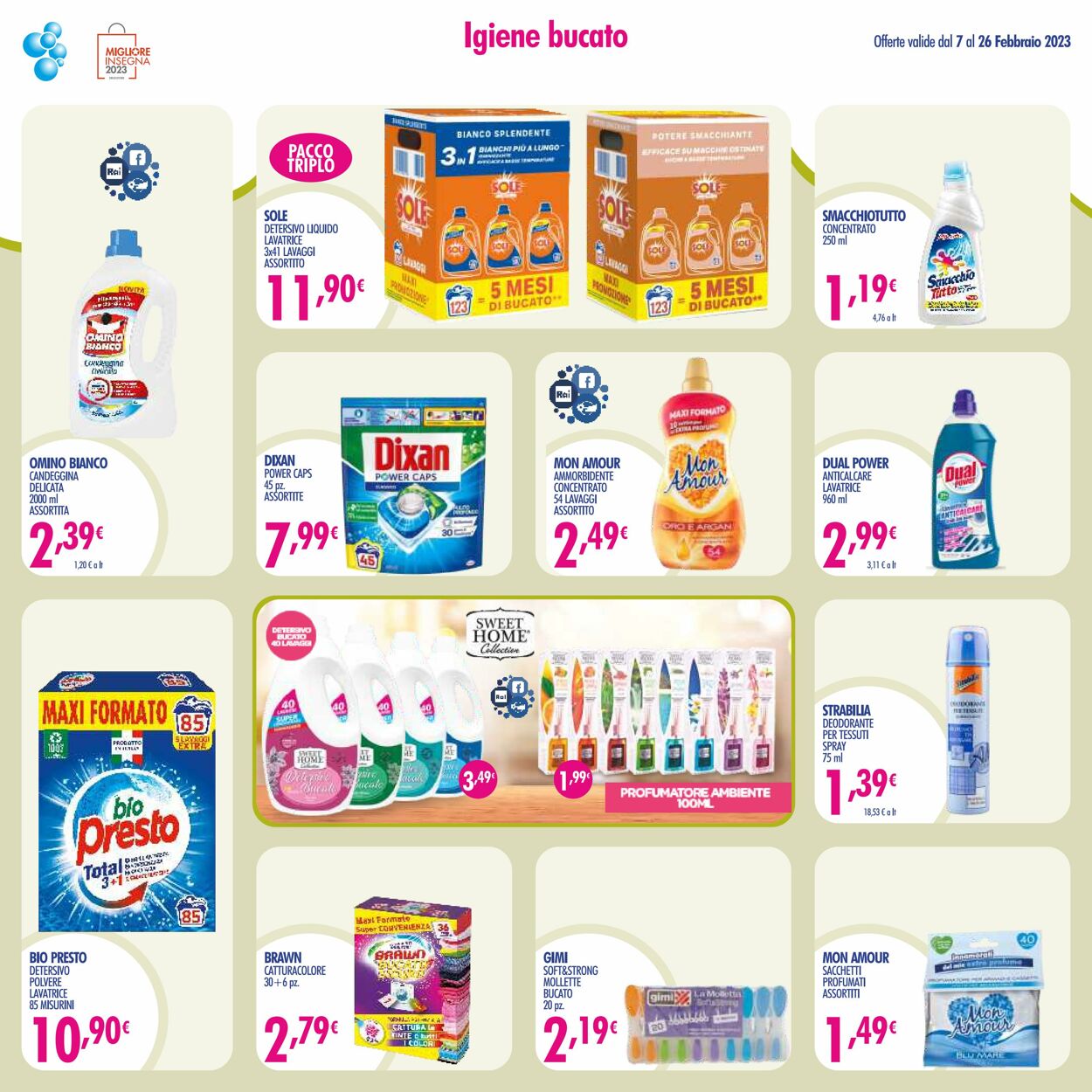 Volantino Acqua e sapone 07.02.2023 - 26.02.2023