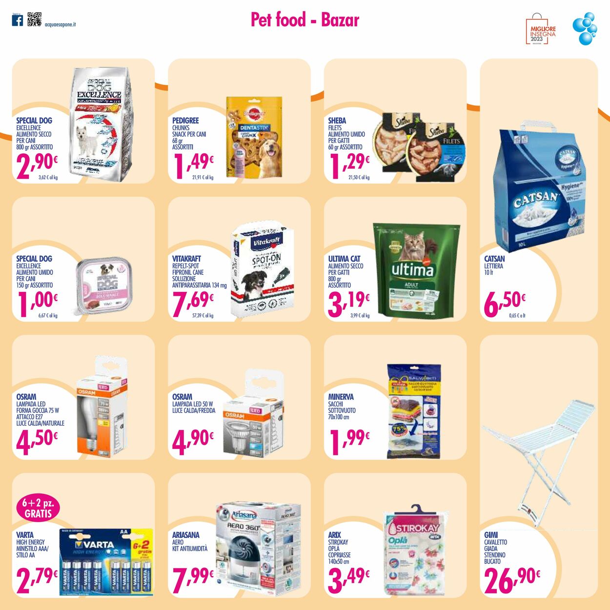 Volantino Acqua e sapone 07.02.2023 - 26.02.2023