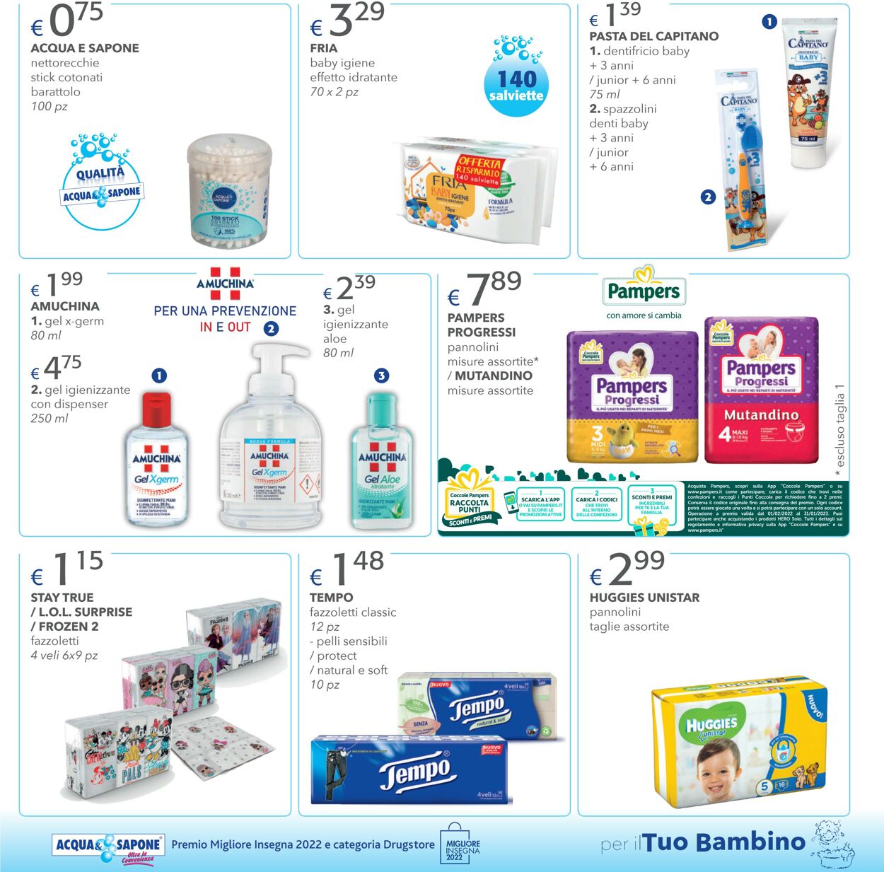 Volantino Acqua e sapone 03.11.2022 - 20.11.2022