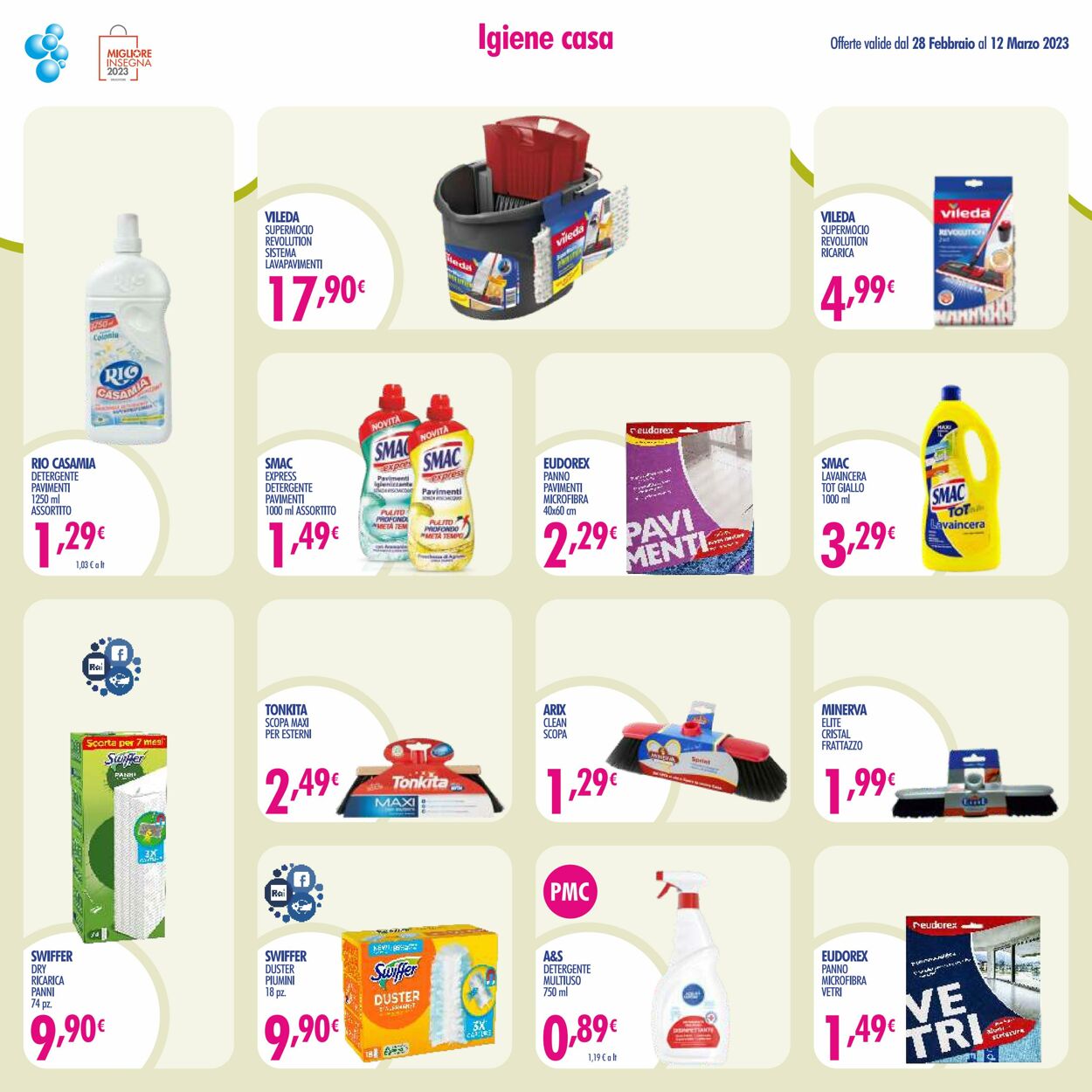 Volantino Acqua e sapone 28.02.2023 - 12.03.2023