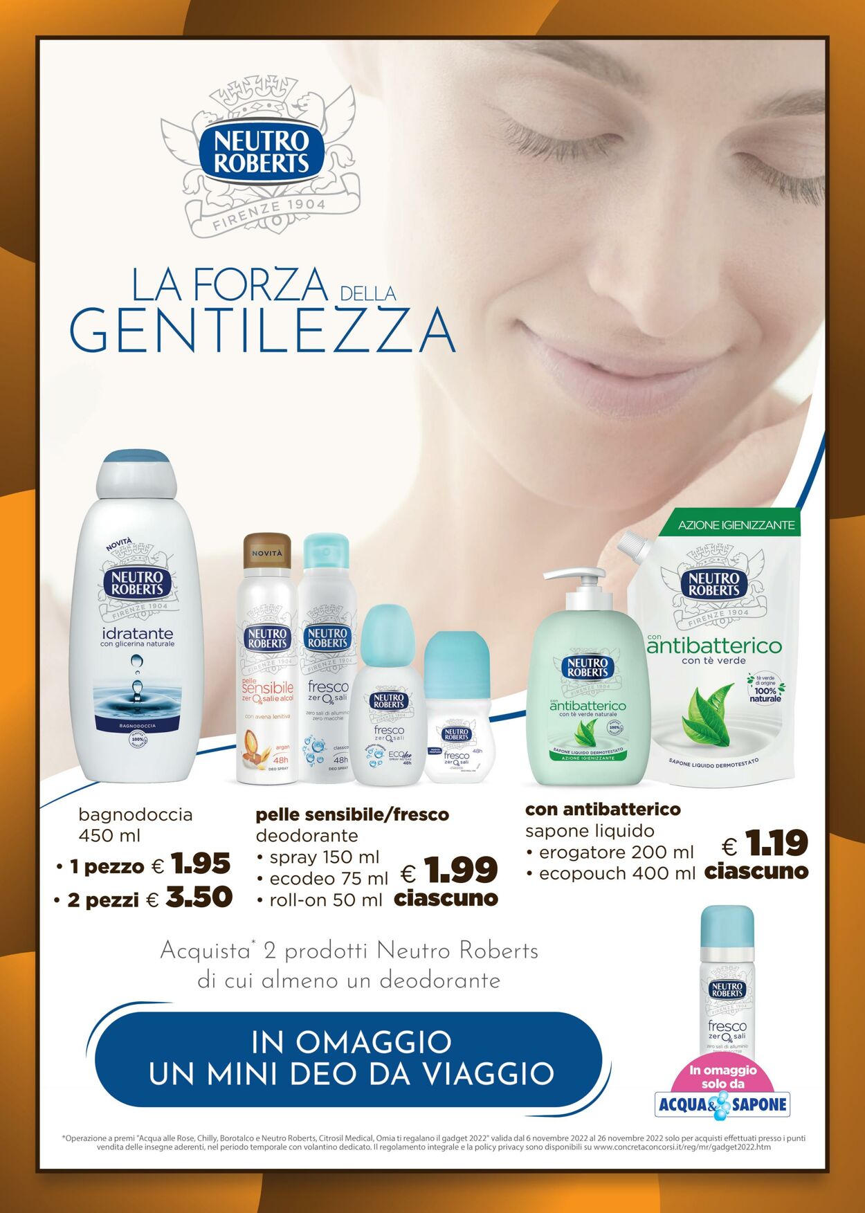 Volantino Acqua e sapone 06.11.2022 - 26.11.2022