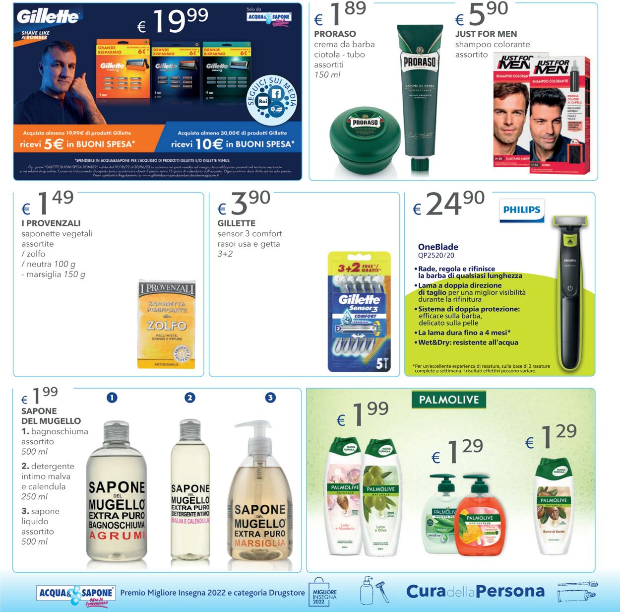 Volantino Acqua e sapone 12.10.2022 - 30.10.2022