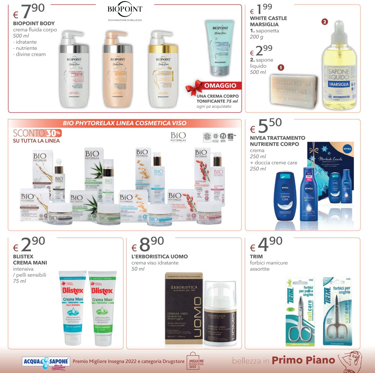 Volantino Acqua e sapone 12.10.2022 - 30.10.2022