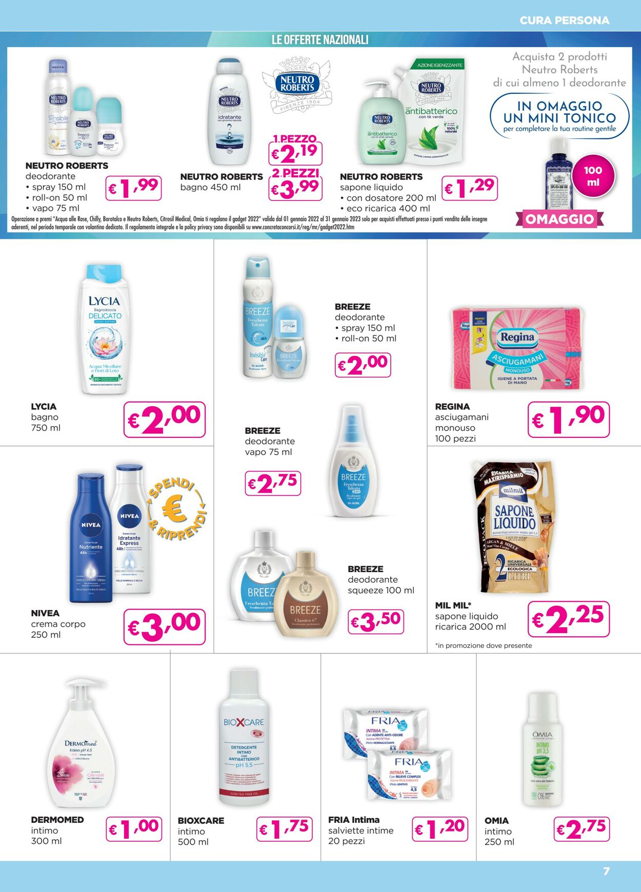 Volantino Acqua e sapone 19.01.2023 - 07.02.2023