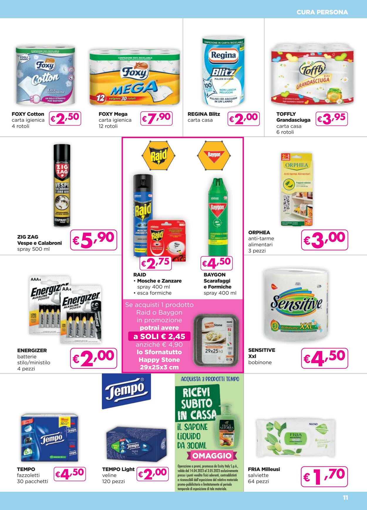 Volantino Acqua e sapone 14.04.2023 - 03.05.2023