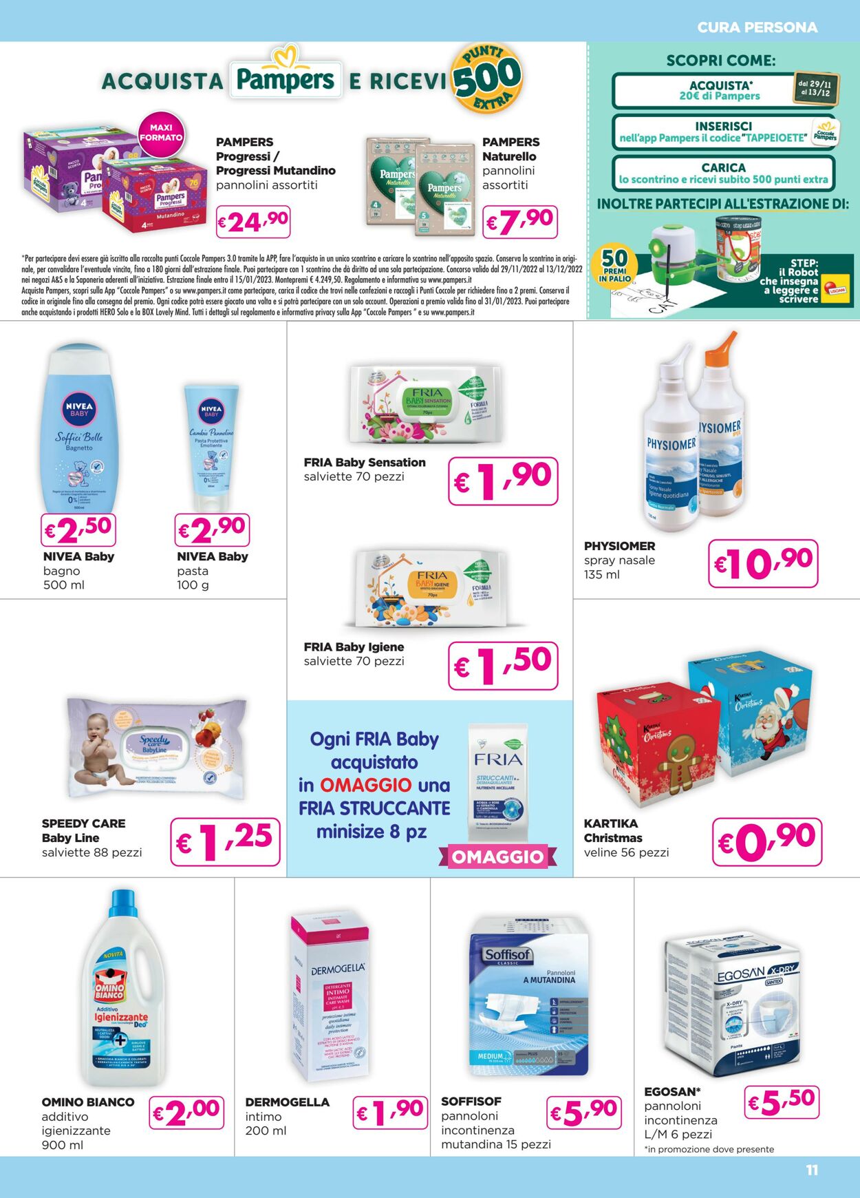 Volantino Acqua e sapone 29.11.2022 - 11.12.2022