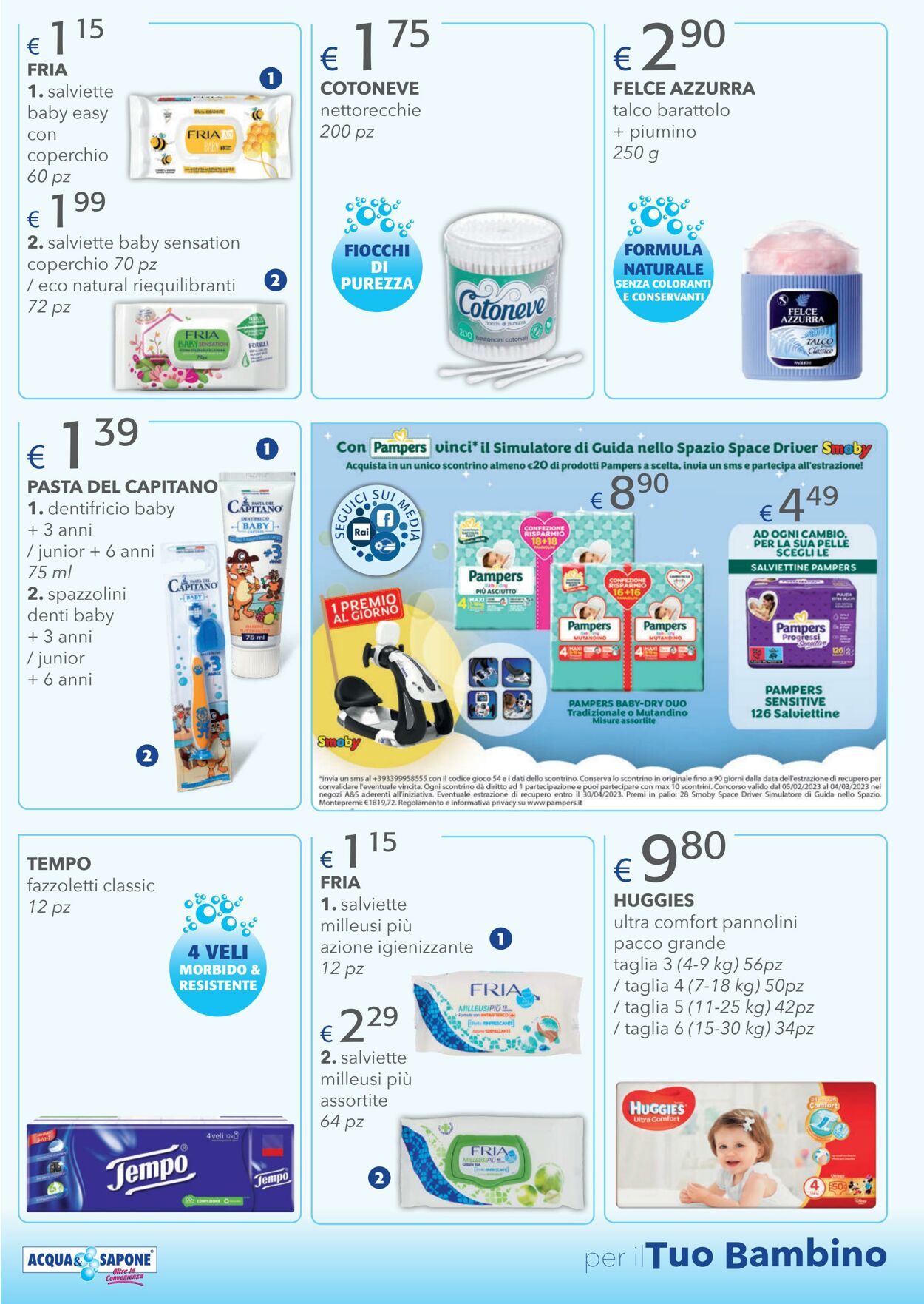 Volantino Acqua e sapone 01.02.2023 - 19.02.2023