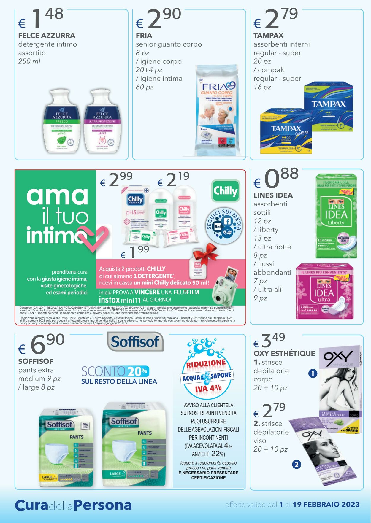 Volantino Acqua e sapone 01.02.2023 - 19.02.2023