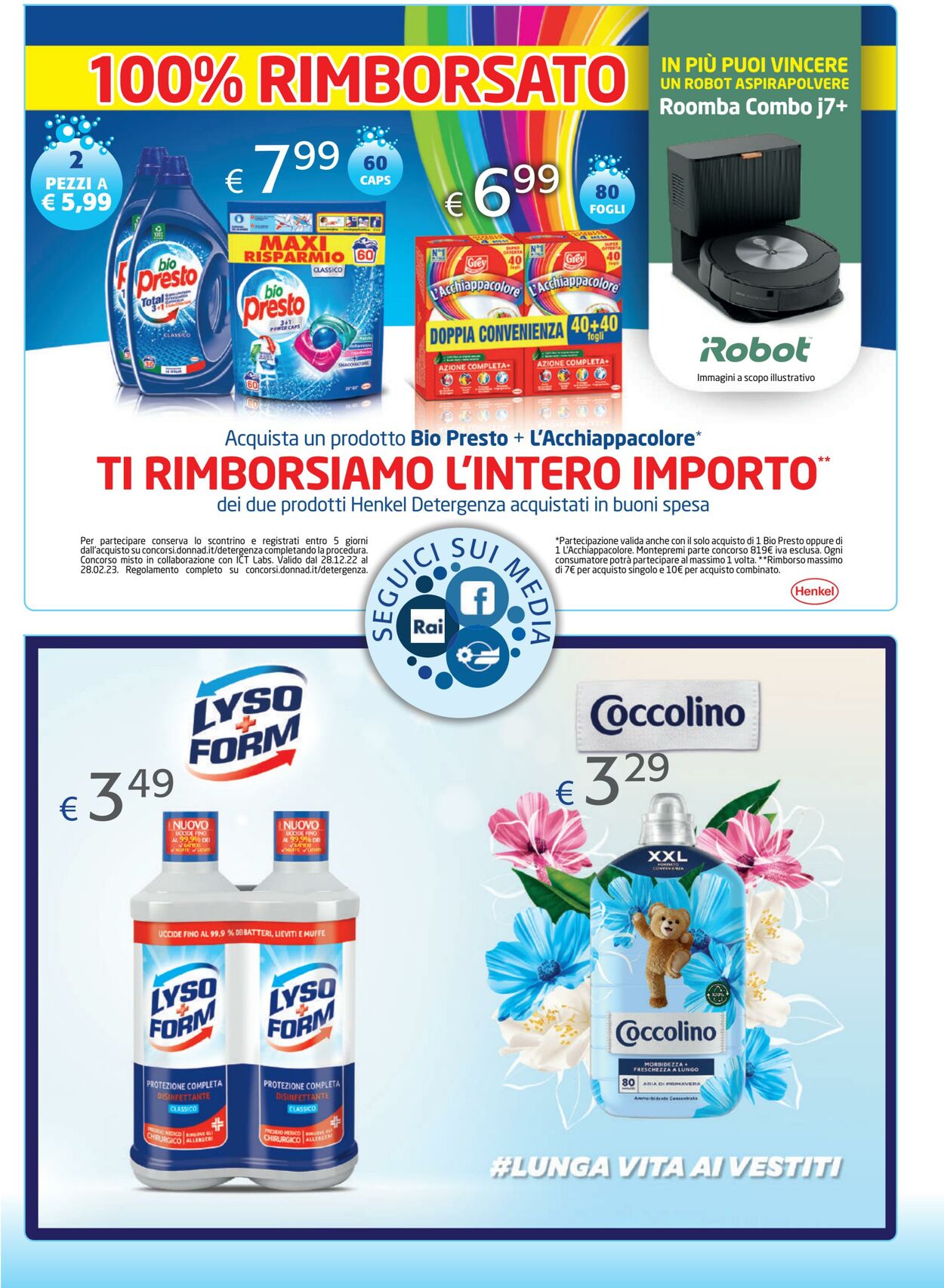 Volantino Acqua e sapone 29.12.2022 - 15.01.2023