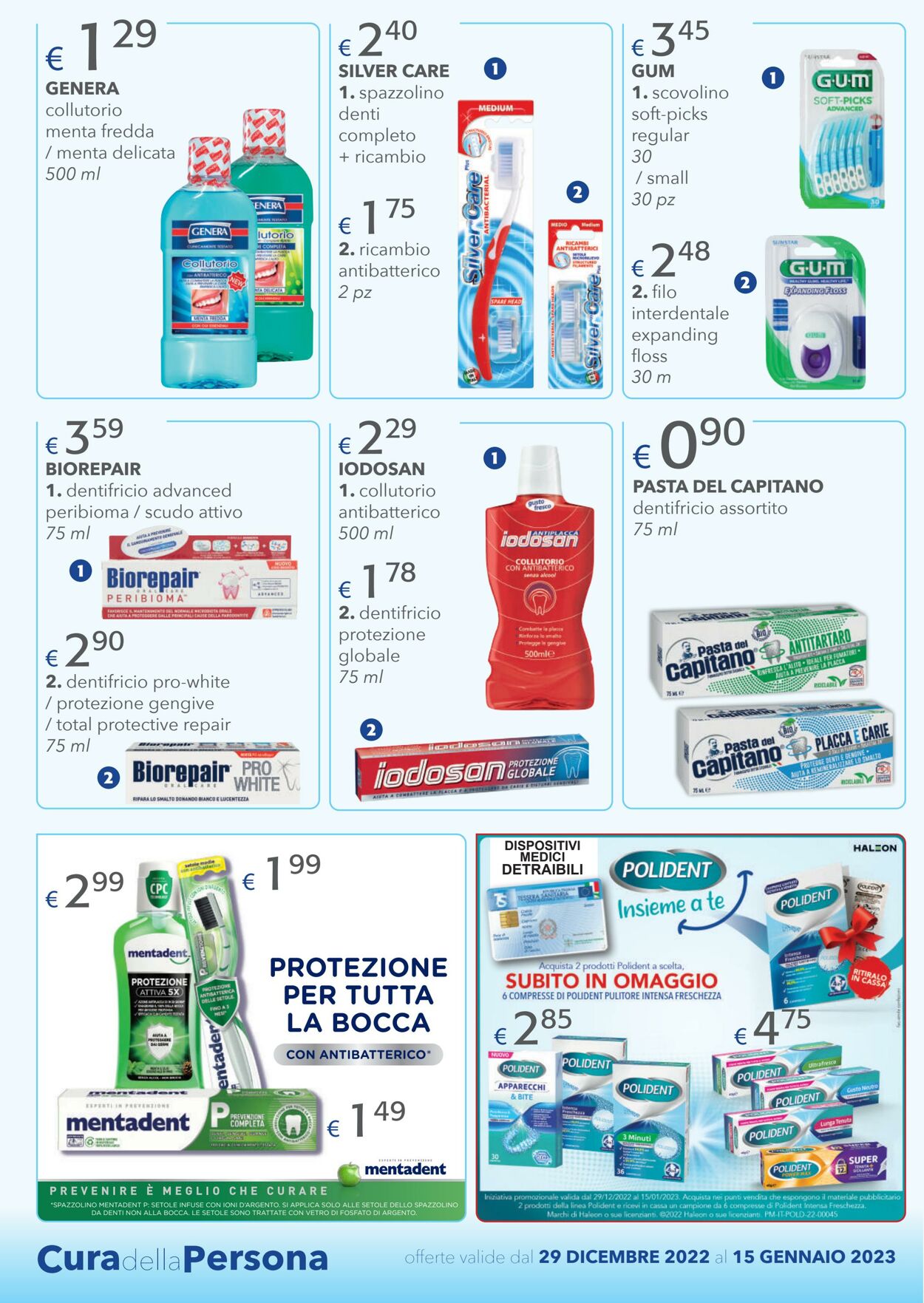 Volantino Acqua e sapone 29.12.2022 - 15.01.2023