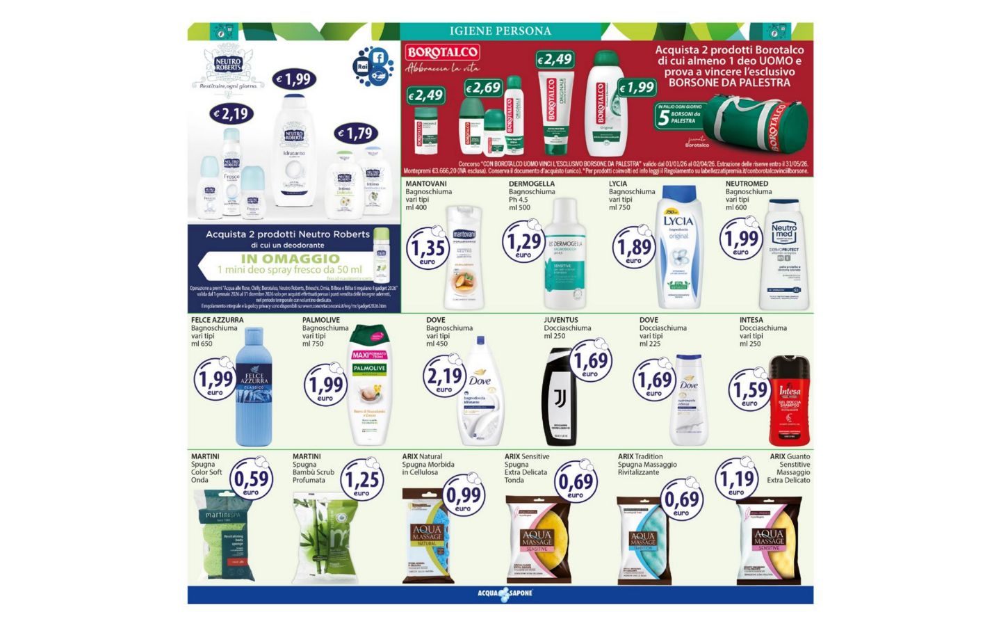 Volantino Acqua e sapone 09.02.2026 - 22.02.2026