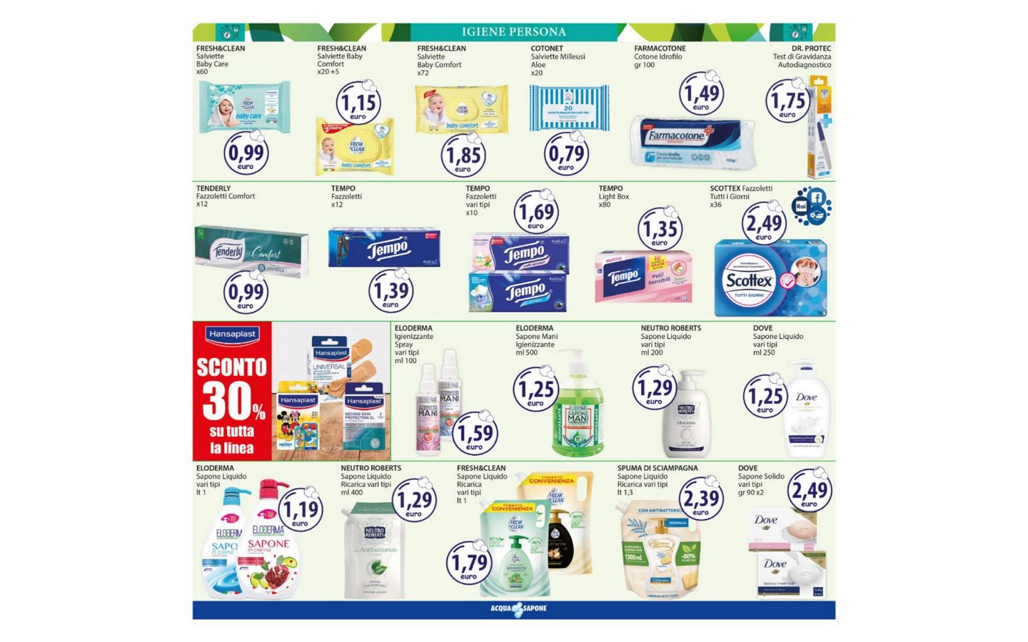 Volantino Acqua e sapone 09.02.2026 - 22.02.2026