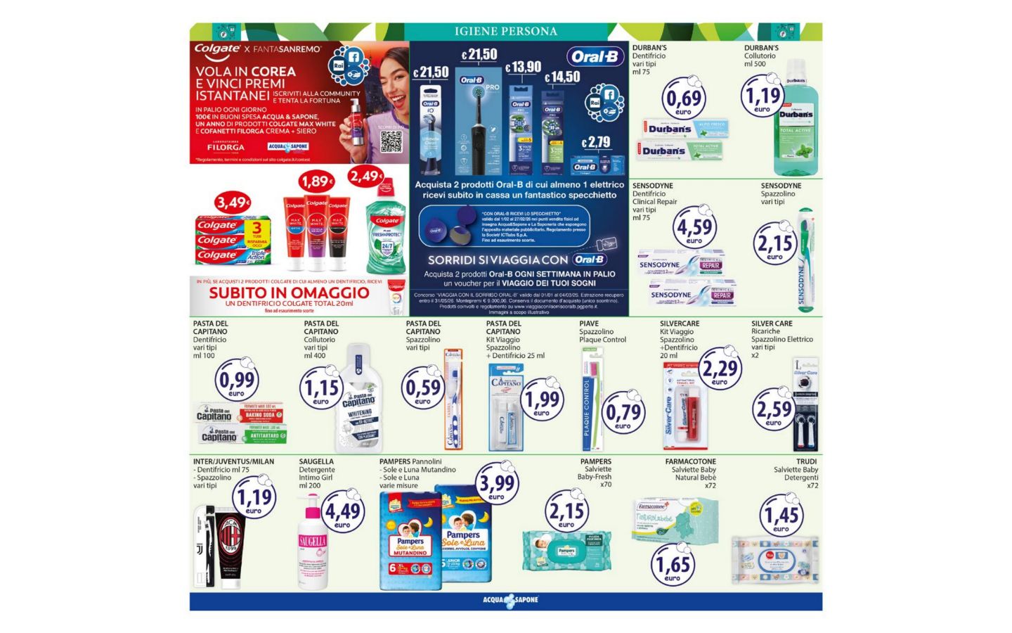 Volantino Acqua e sapone 09.02.2026 - 22.02.2026