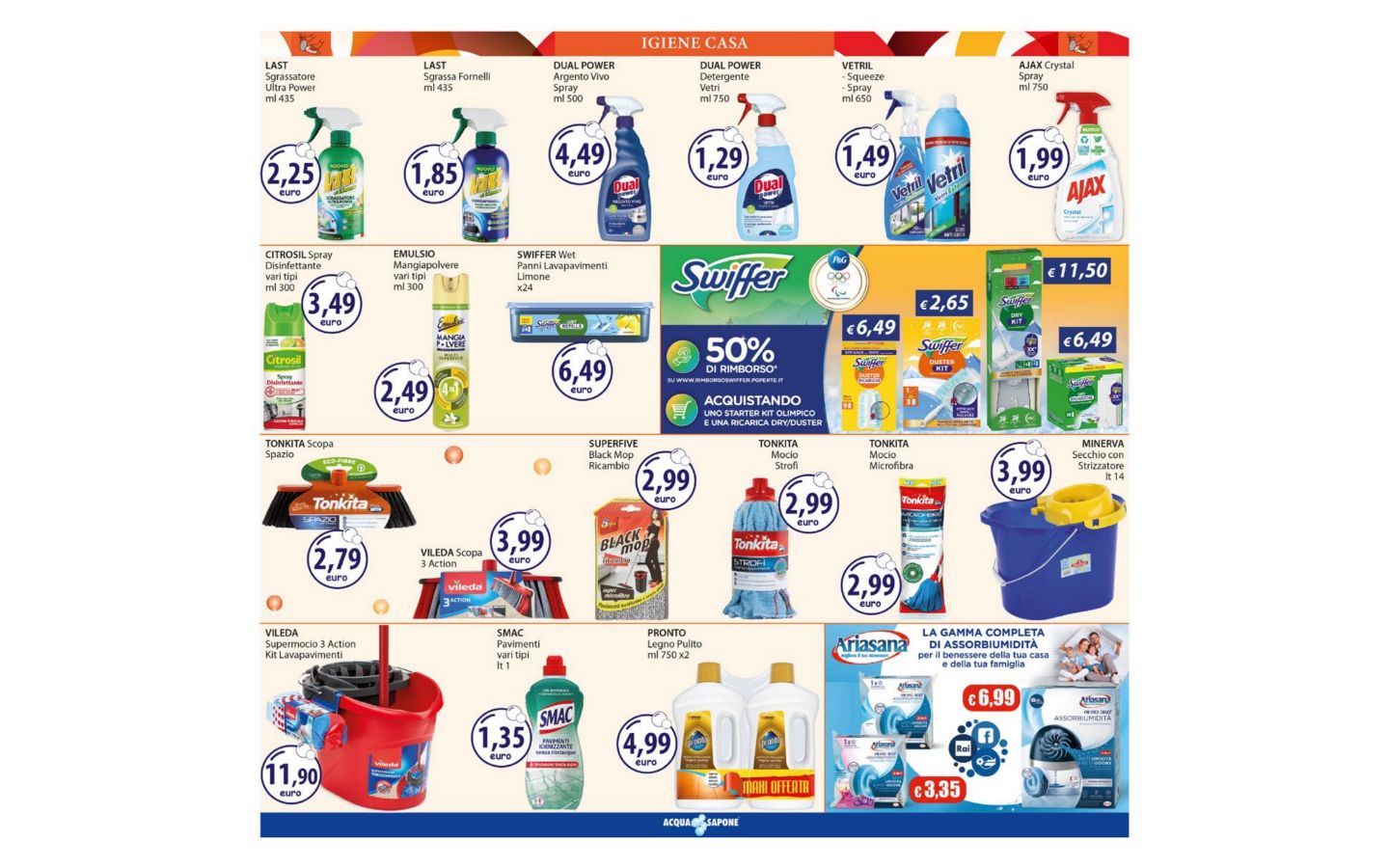 Volantino Acqua e sapone 09.02.2026 - 22.02.2026