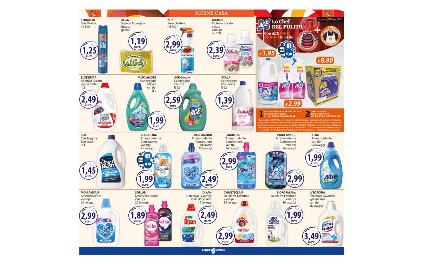 Volantino Acqua e sapone 09.02.2026 - 22.02.2026