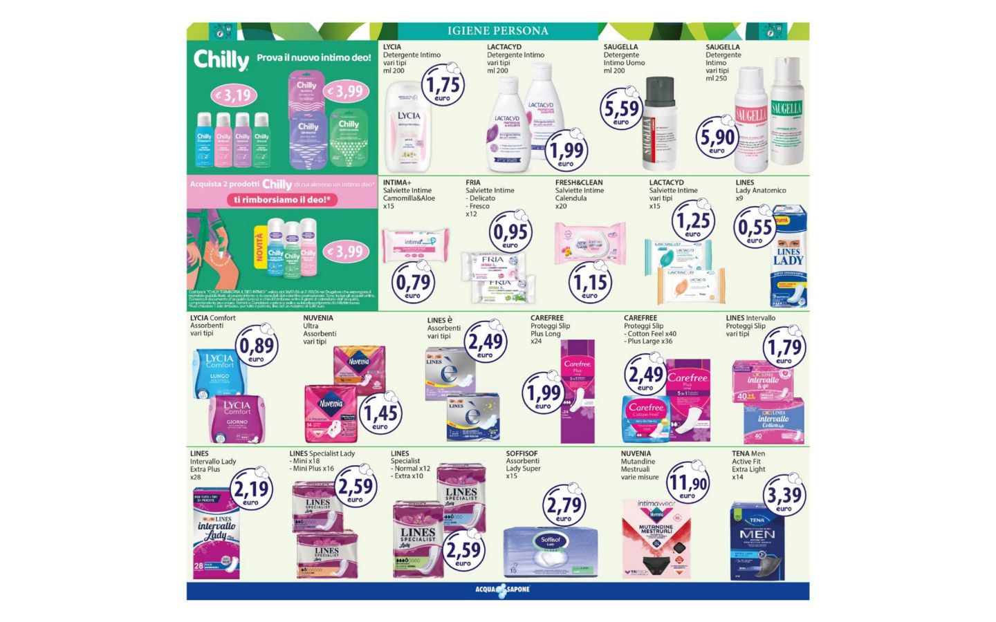 Volantino Acqua e sapone 09.02.2026 - 22.02.2026