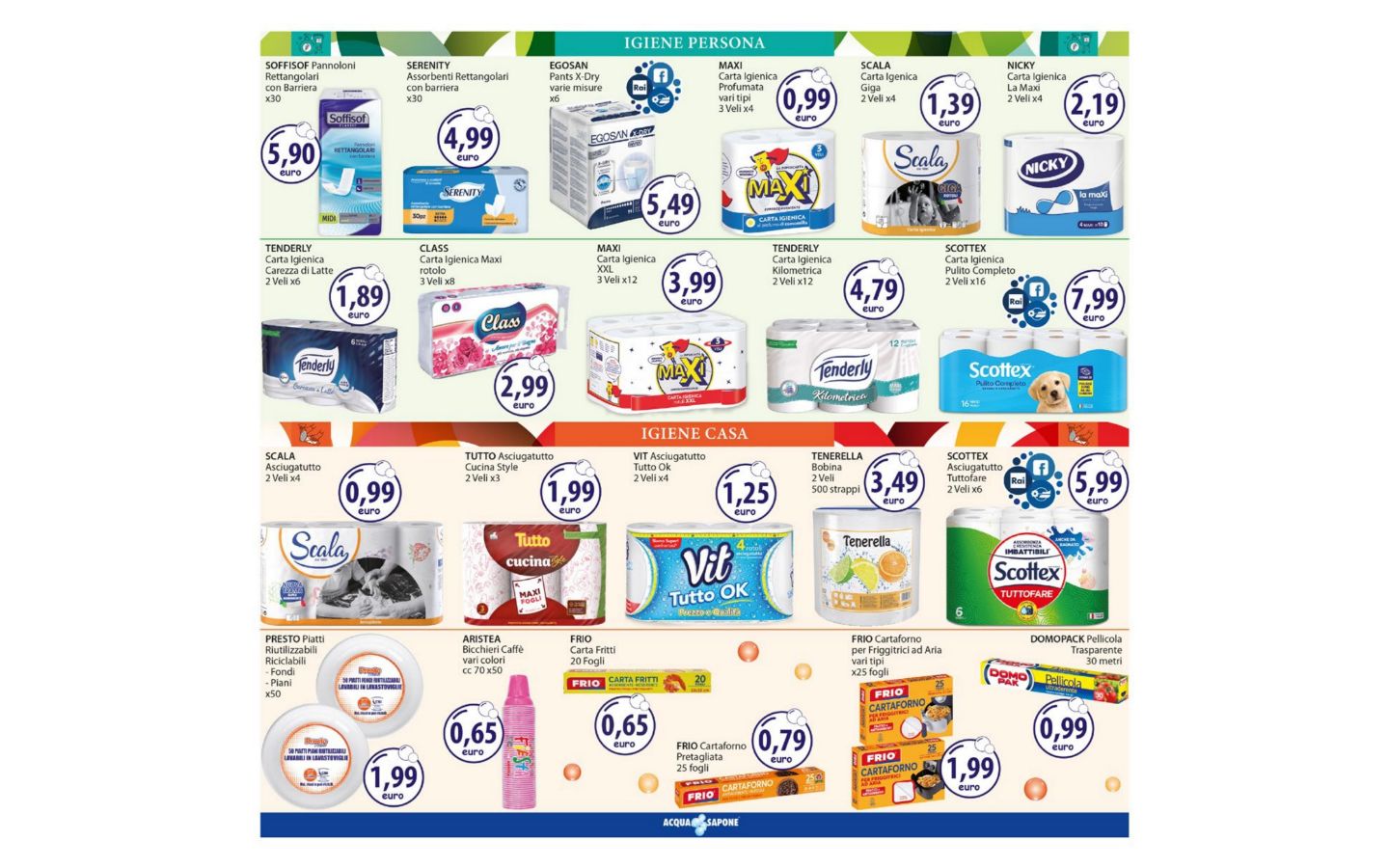 Volantino Acqua e sapone 09.02.2026 - 22.02.2026