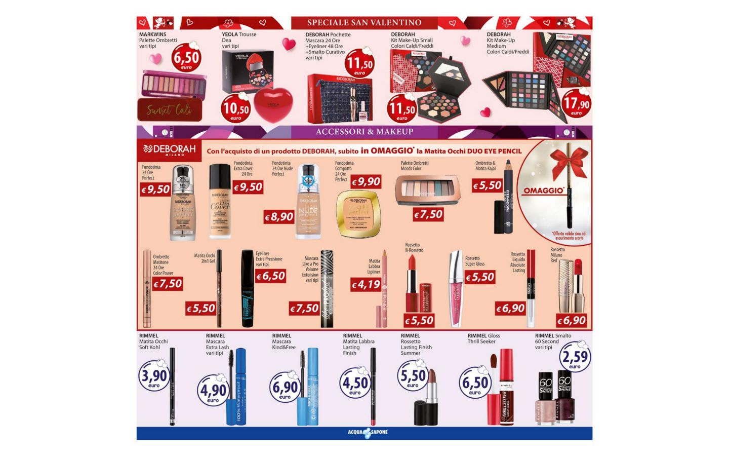 Volantino Acqua e sapone 09.02.2026 - 22.02.2026