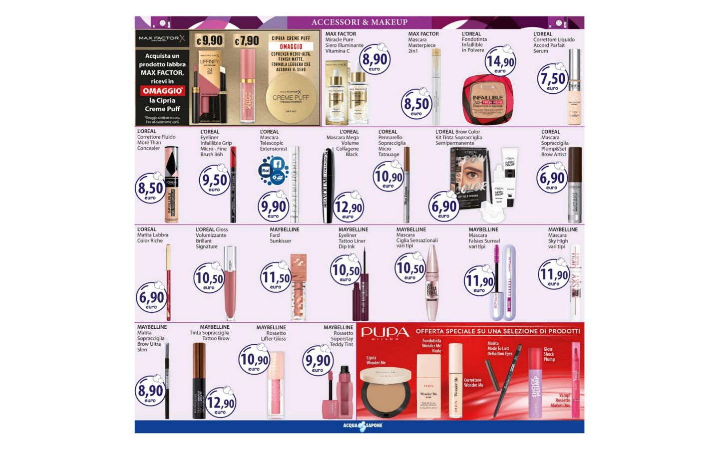 Volantino Acqua e sapone 09.02.2026 - 22.02.2026