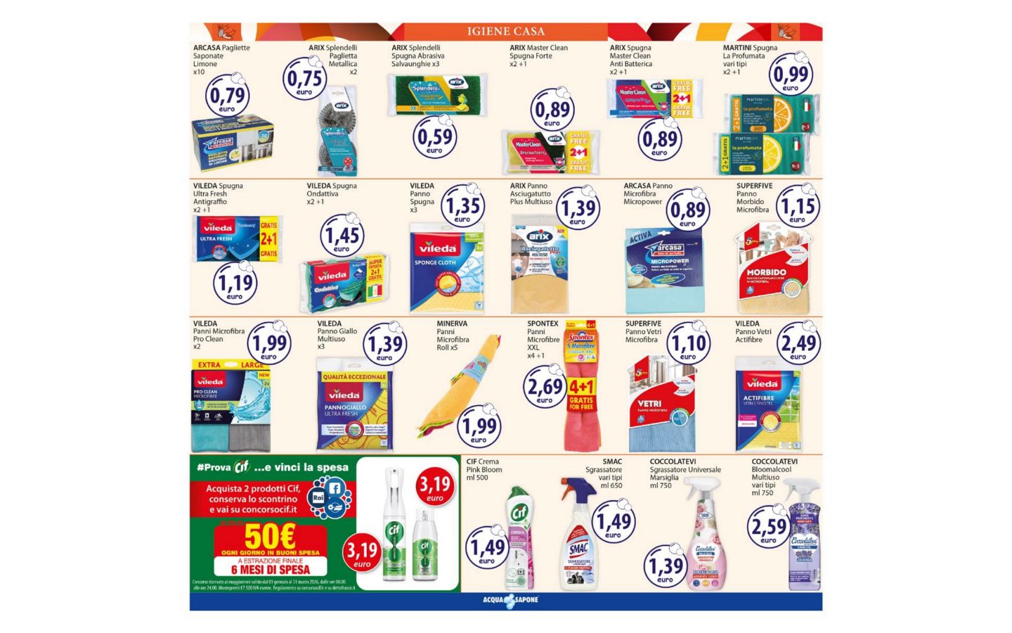 Volantino Acqua e sapone 09.02.2026 - 22.02.2026