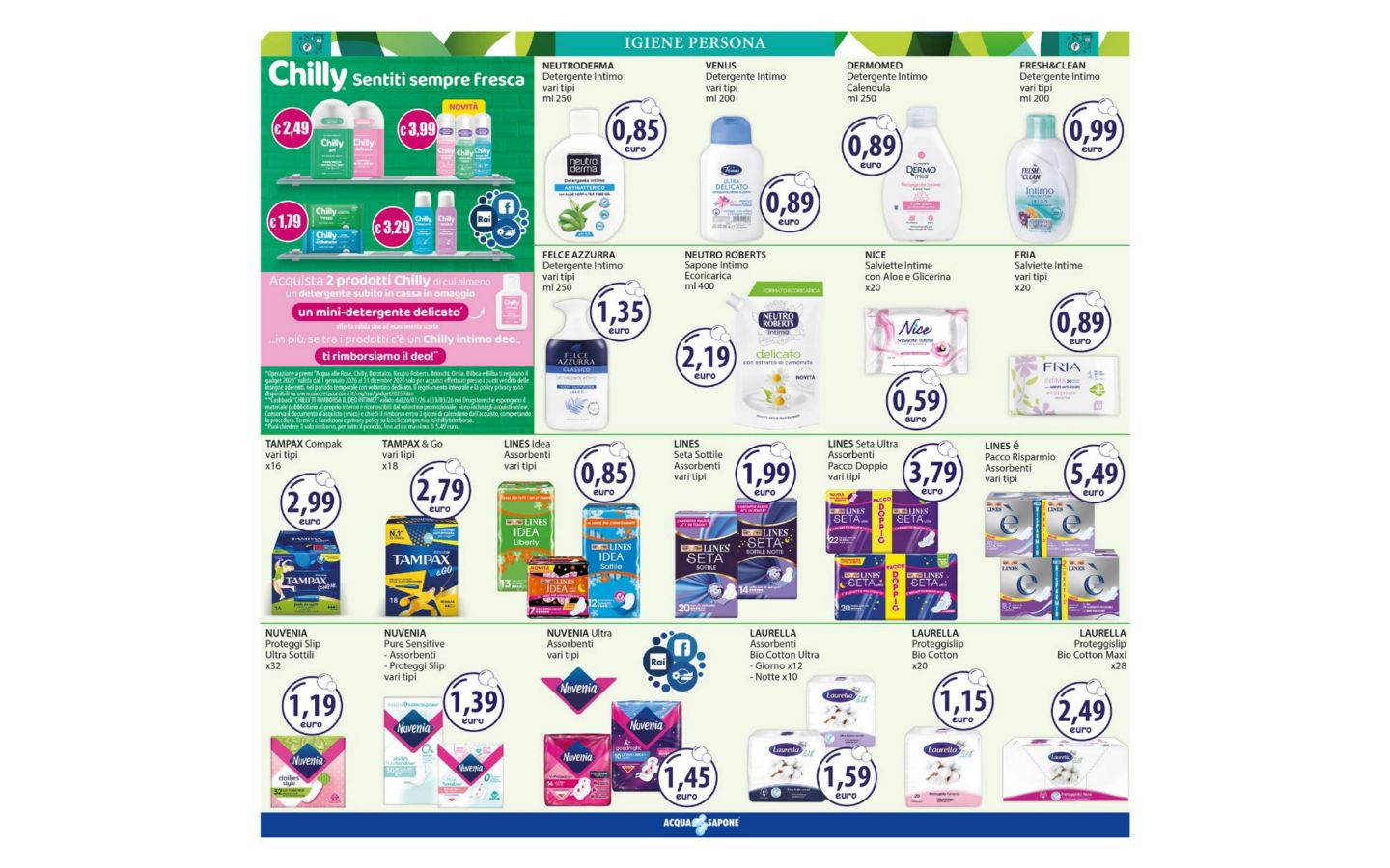 Volantino Acqua e sapone 23.02.2026 - 08.03.2026