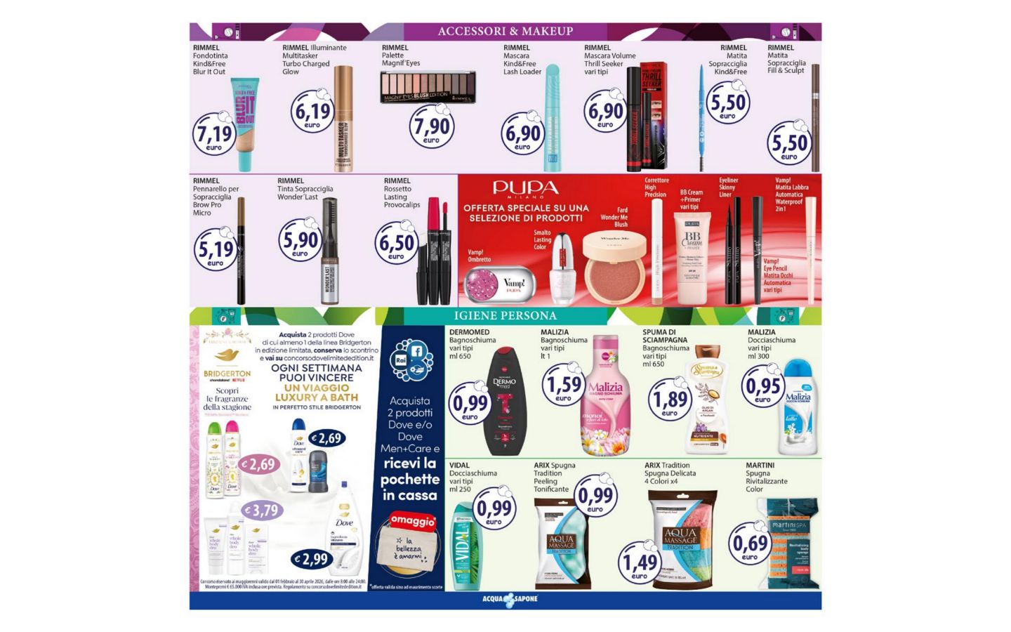 Volantino Acqua e sapone 23.02.2026 - 08.03.2026