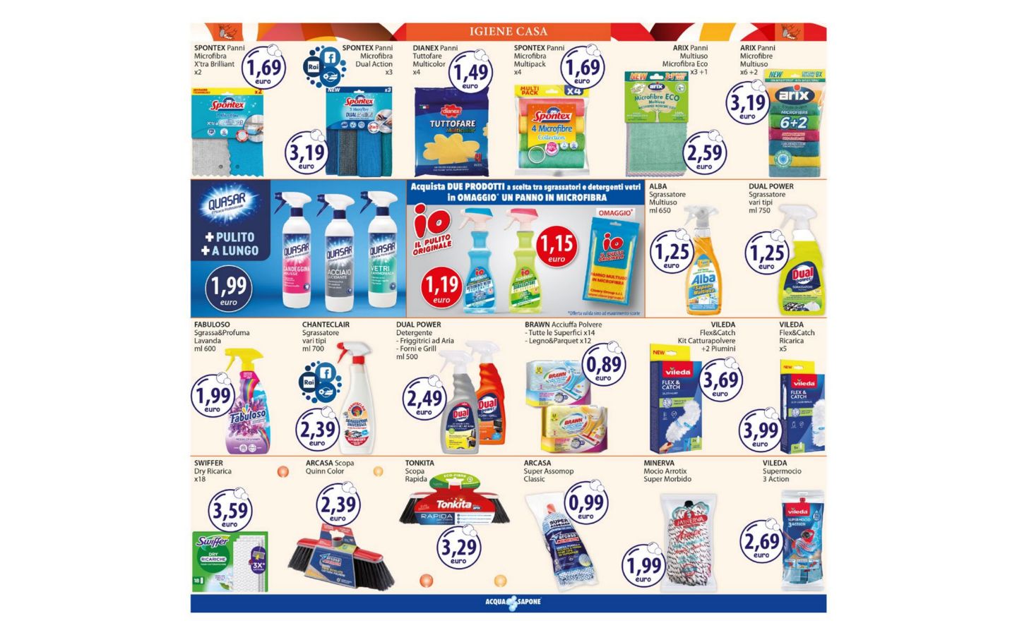Volantino Acqua e sapone 23.02.2026 - 08.03.2026