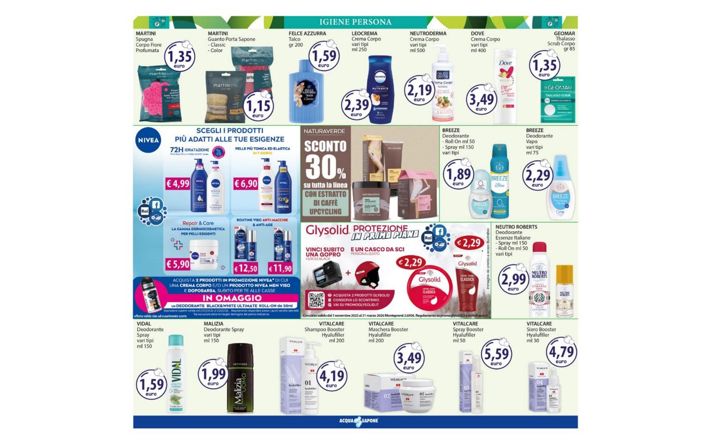 Volantino Acqua e sapone 23.02.2026 - 08.03.2026
