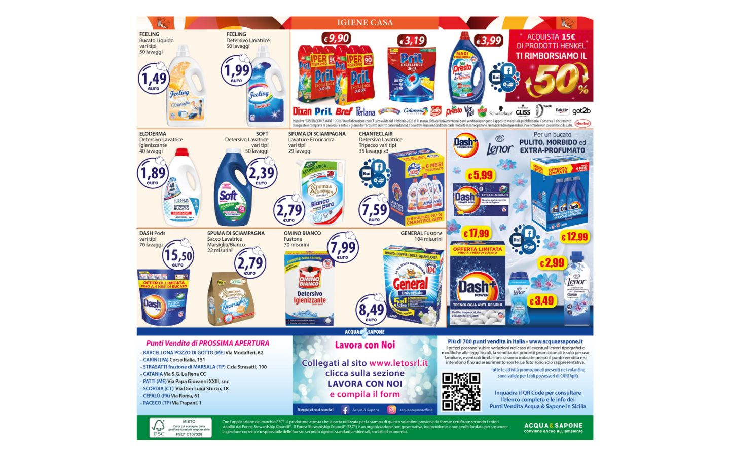 Volantino Acqua e sapone 23.02.2026 - 08.03.2026