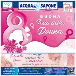 Volantino Acqua e sapone 24.02.2025 - 09.03.2025