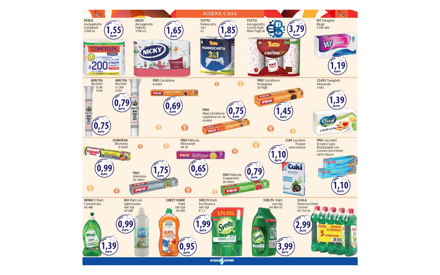Volantino Acqua e sapone 06.03.2026 - 14.03.2026