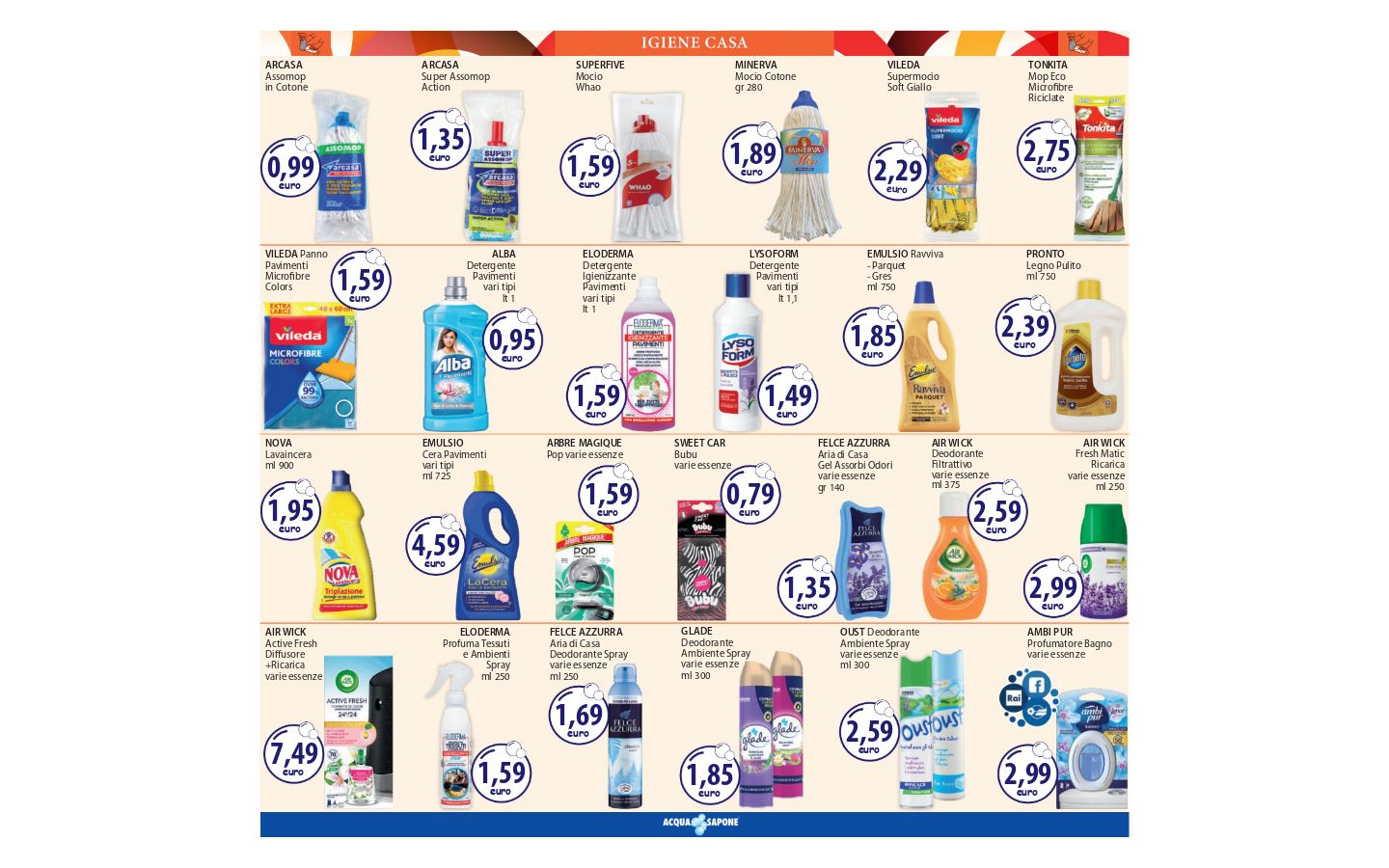 Volantino Acqua e sapone 06.03.2026 - 14.03.2026