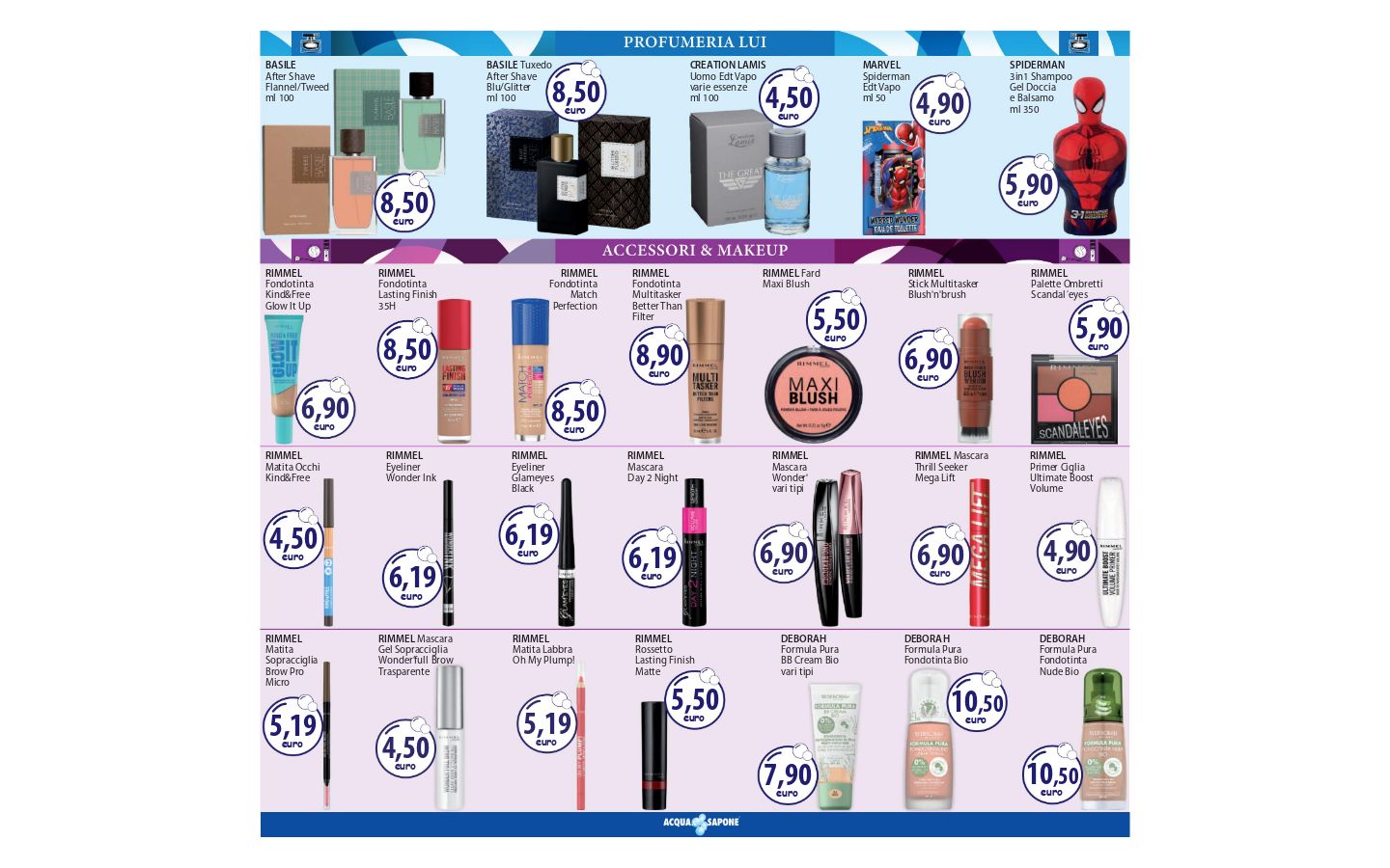 Volantino Acqua e sapone 06.03.2026 - 14.03.2026