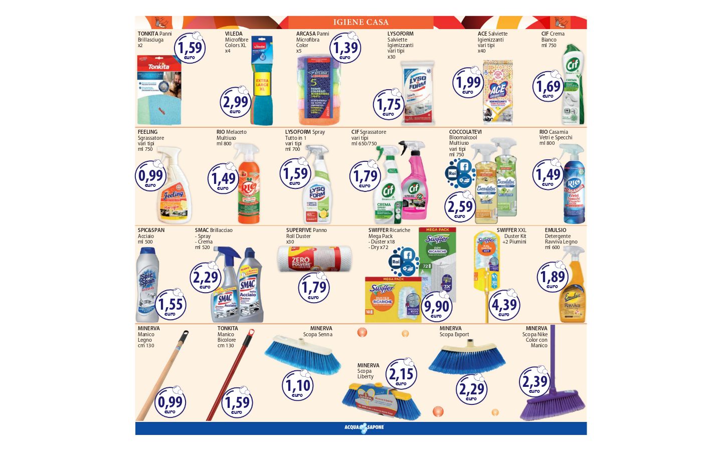 Volantino Acqua e sapone 06.03.2026 - 14.03.2026