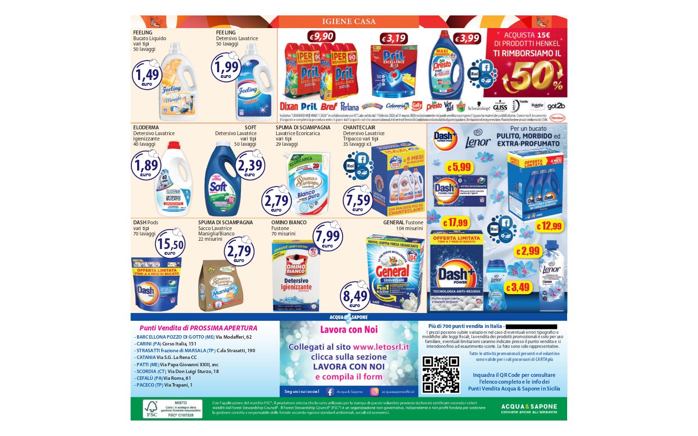 Volantino Acqua e sapone 23.02.2026 - 03.03.2026