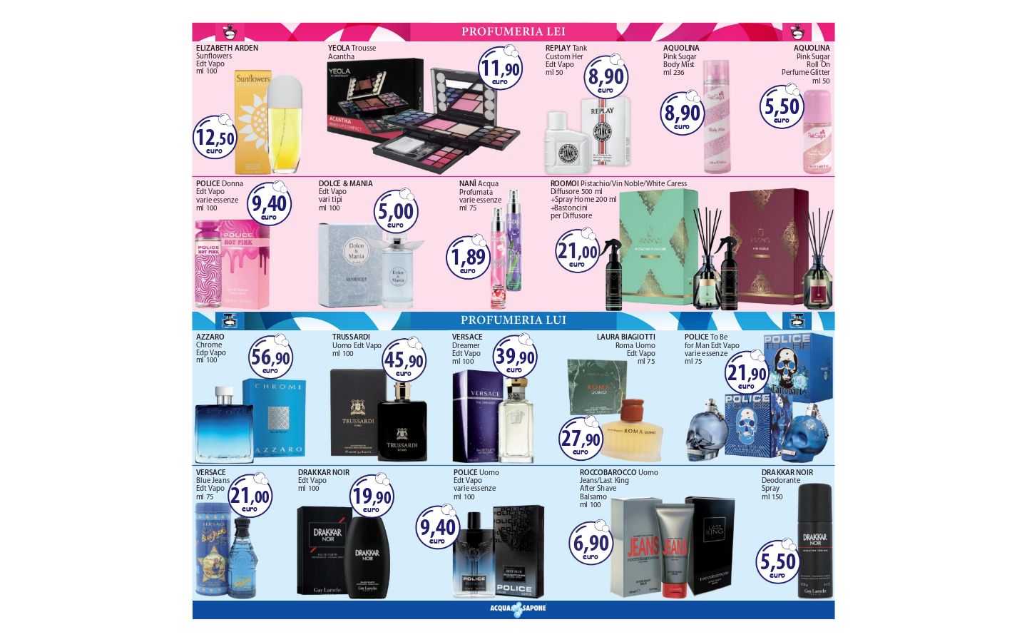 Volantino Acqua e sapone 23.02.2026 - 03.03.2026