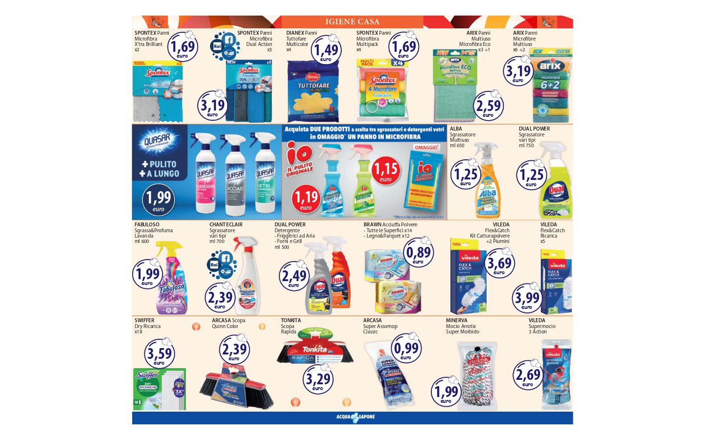 Volantino Acqua e sapone 23.02.2026 - 03.03.2026