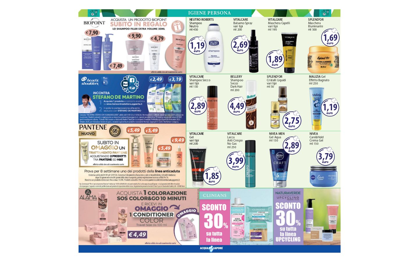Volantino Acqua e sapone 23.02.2026 - 03.03.2026