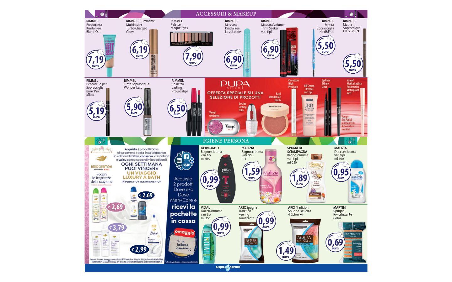 Volantino Acqua e sapone 23.02.2026 - 03.03.2026