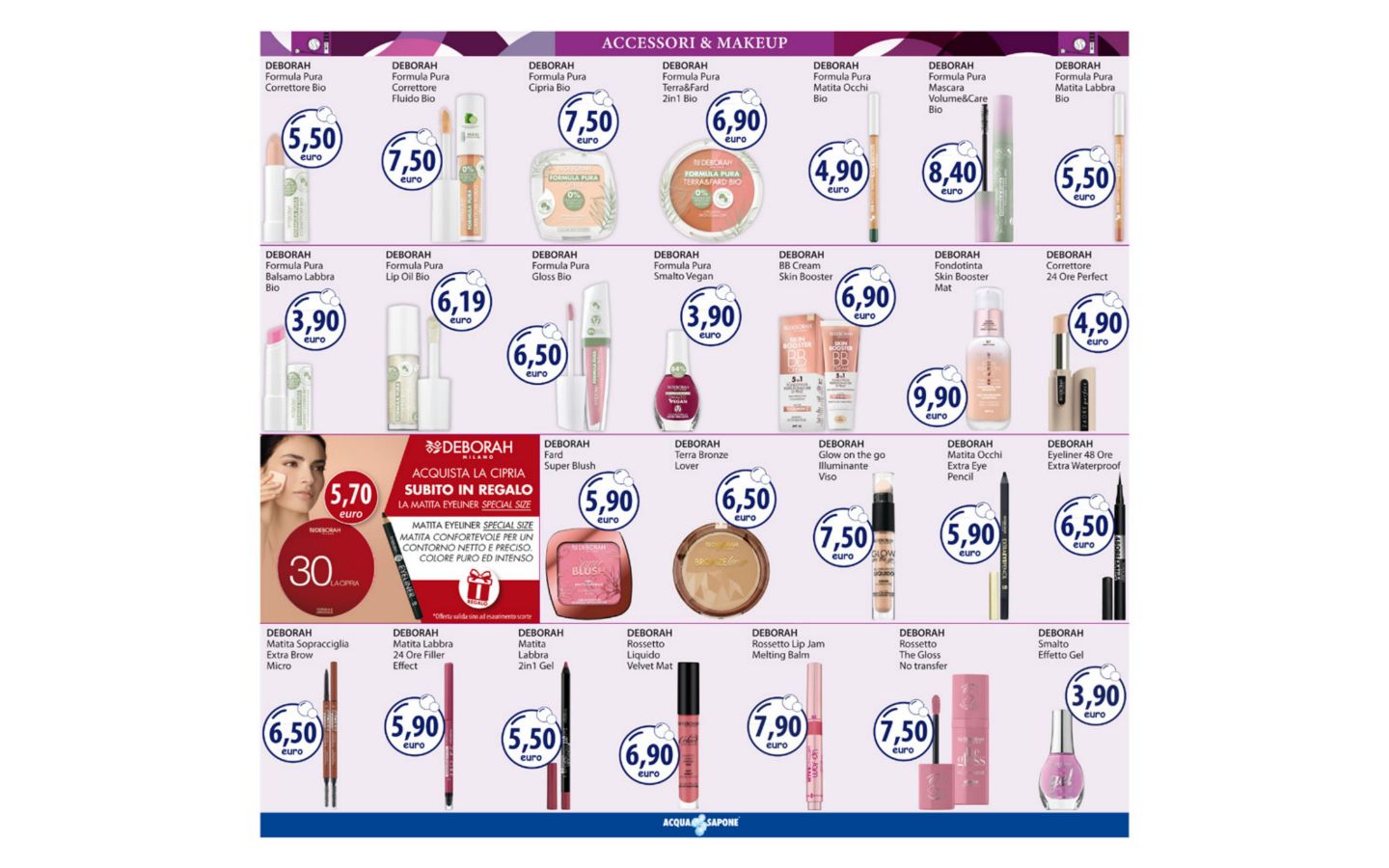 Volantino Acqua e sapone 09.03.2026 - 22.03.2026