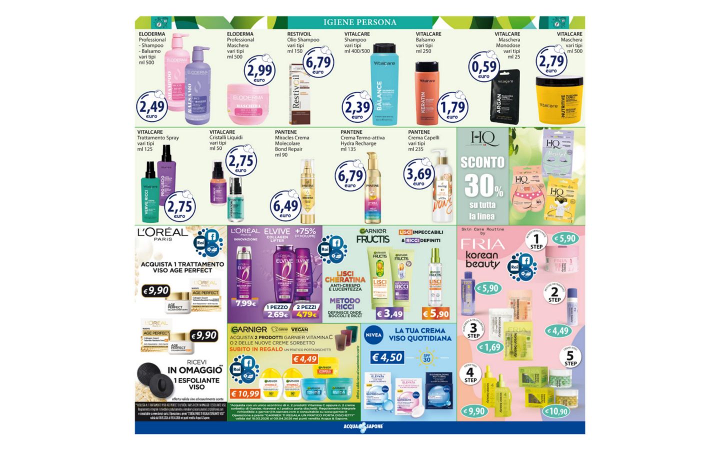 Volantino Acqua e sapone 09.03.2026 - 22.03.2026