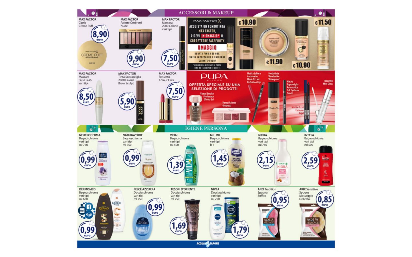 Volantino Acqua e sapone 09.03.2026 - 22.03.2026