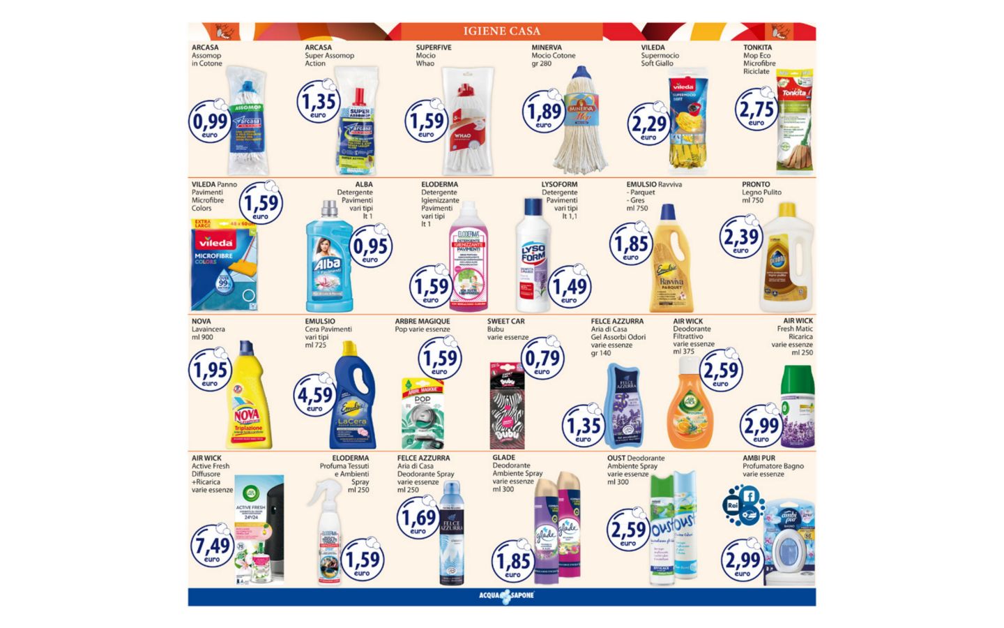 Volantino Acqua e sapone 09.03.2026 - 22.03.2026