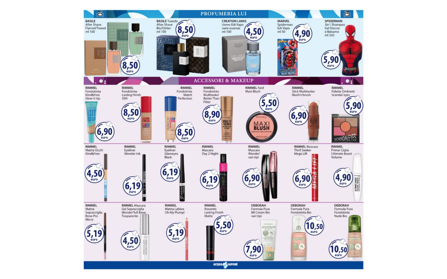 Volantino Acqua e sapone 09.03.2026 - 22.03.2026