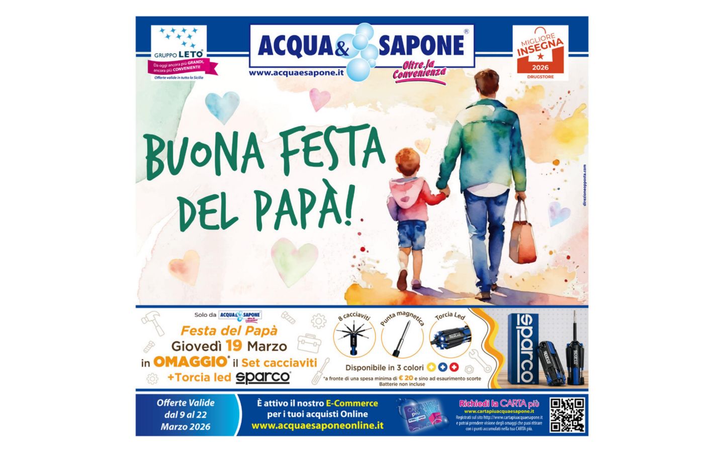 Volantino Acqua e sapone 09.03.2026 - 22.03.2026