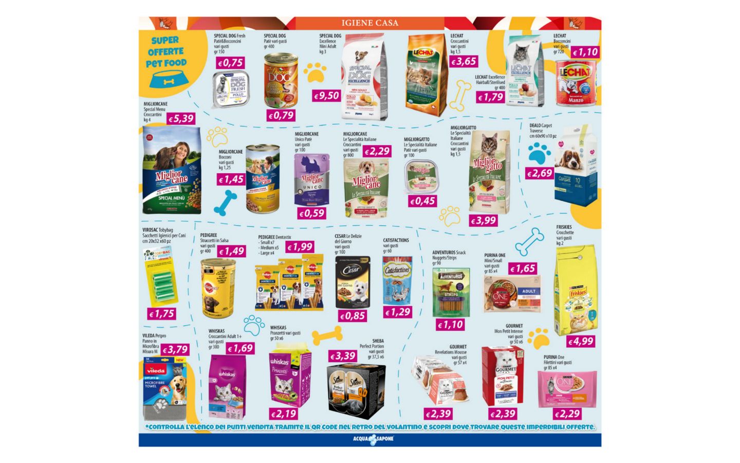 Volantino Acqua e sapone 23.03.2026 - 05.04.2026