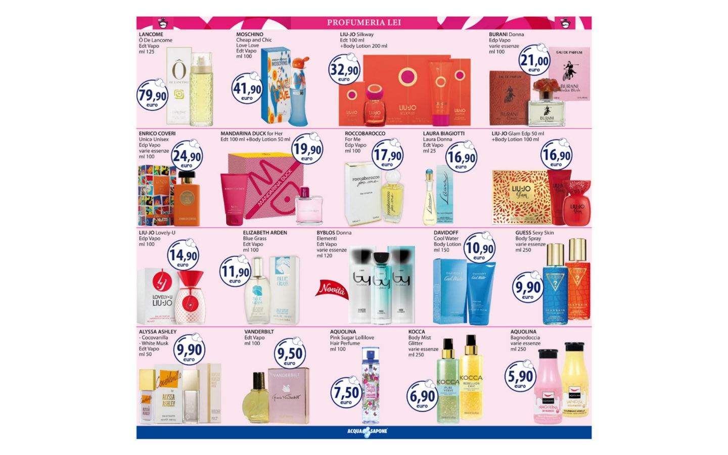 Volantino Acqua e sapone 23.03.2026 - 05.04.2026