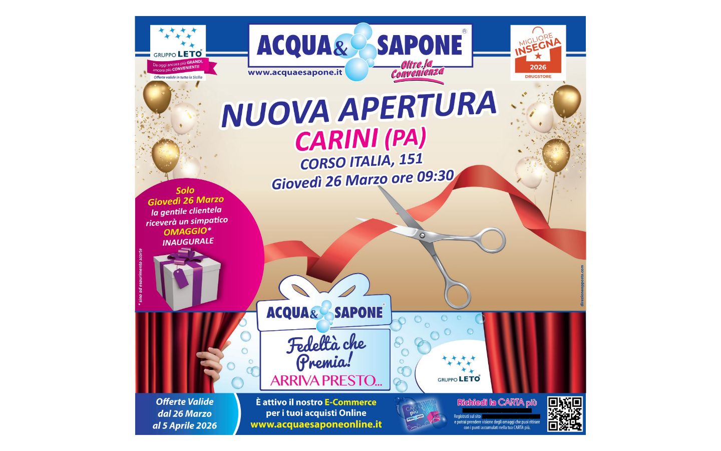 Volantino Acqua e sapone 20.03.2026 - 28.03.2026
