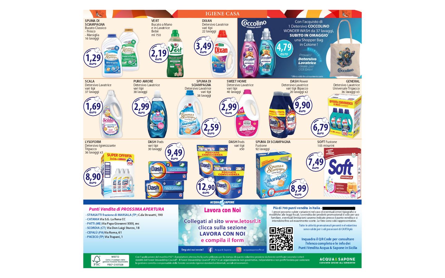 Volantino Acqua e sapone 20.03.2026 - 28.03.2026